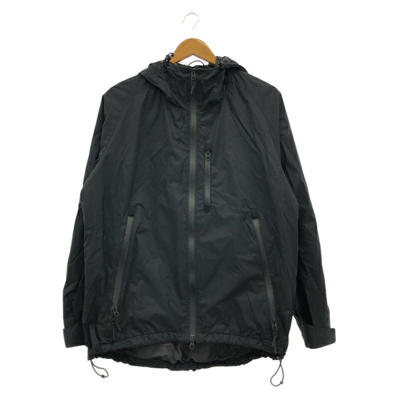 【中古】NANGA グランドパーク別注 ジェルジャケット ブラック サイズ48 ナンガ[24]