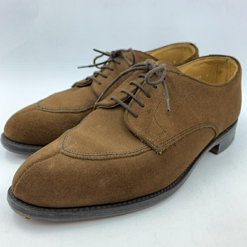 【中古】John White 英国製 スエード レースアップ シューズ ブラウン UK7 ジョンホワイト[24] 14,937円