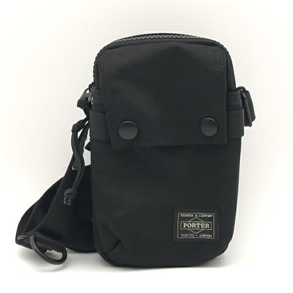 【中古】PORTER ユニット Shoulder bag ショルダーバッグ ブラック ポーター[10]