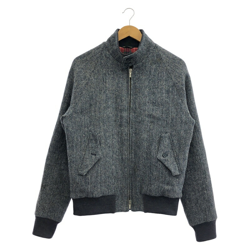 【中古】BARACUTA×Harris Tweed G9 ジャケット グレー サイズ38 バラクータ×ハリスツイード [17]