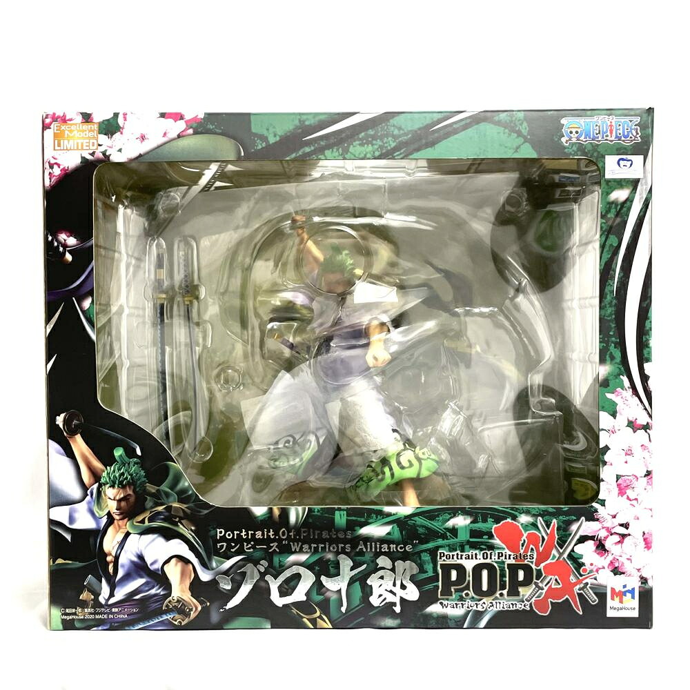 【中古】開封)Portrait.Of.Pirates (P.O.P) Warriors Alliance ゾロ十郎[79]