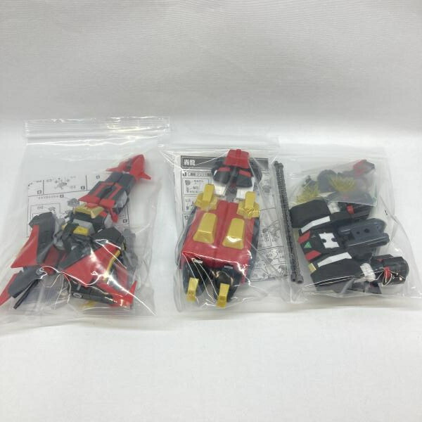 【中古】バンダイ スーパーミニプラ 飛龍 轟龍 セット 本体のみ 勇者特急マイトガイン[97]