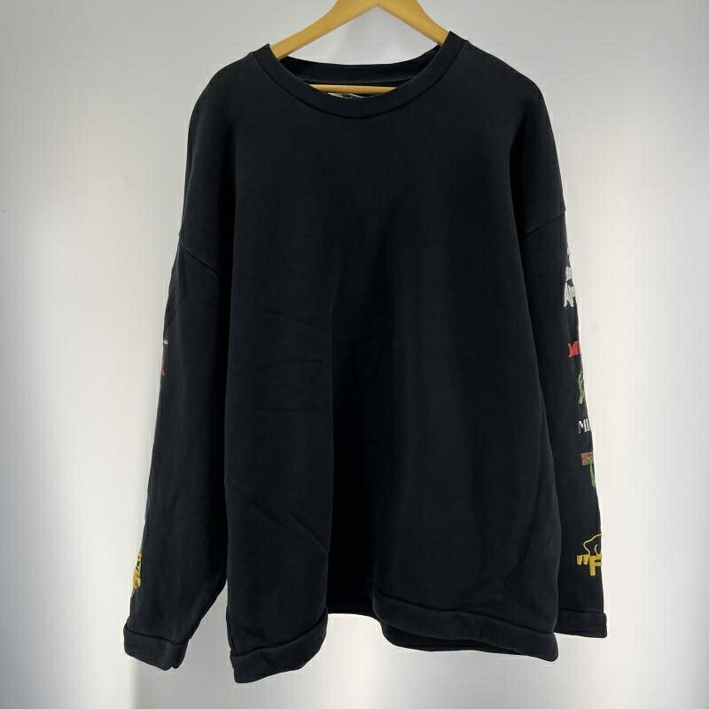 【中古】OFFWHITE スウェット サイズL ブラック オフホワイト[19] 6,724円
