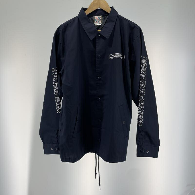 【中古】TOY MACHINE×MAD MOUSE COMIC コーチジャケット 大きさL 米国海軍 トイマシーン × マッドマウスコミック[19]