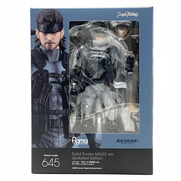 【中古】figma ソリッド・スネーク MGS2 Ver. アップデートエディション[10]