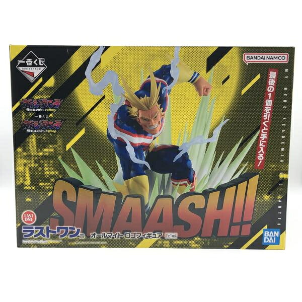 【中古】未開封)ラストワン賞 オールマイト ロゴフィギュア ｢一番くじ ヴィジランテ -僕のヒーローアカデミア ILLEGALS-｣[10]