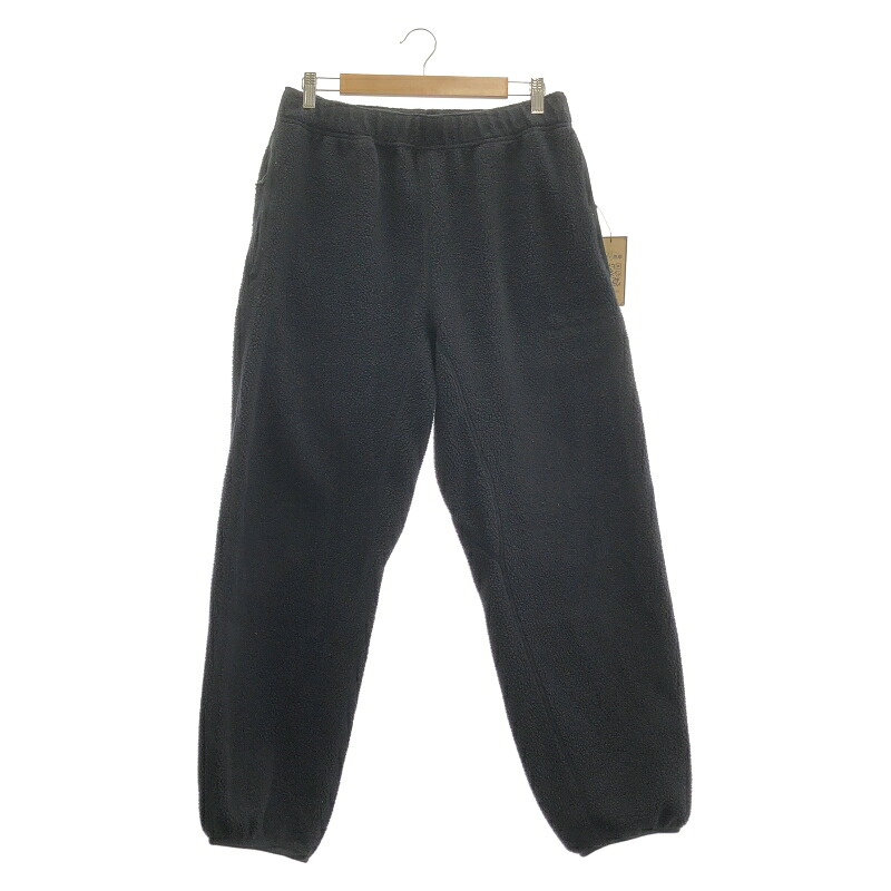 【中古】ENNOY Polartec City Fleese Pant ジャージ M ブラック エンノイ[10]