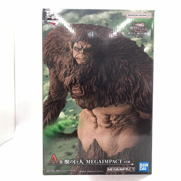 【中古】一番くじ A賞 獣の巨人 MEGAIMPACT 進撃の巨人 獣の巨人は俺が仕留める[10]