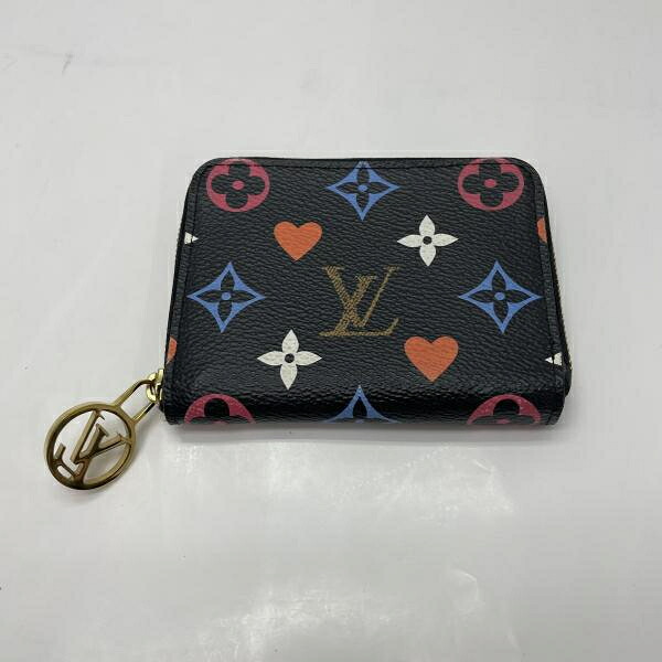 【中古】LOUIS VUITTON モノグラム ゲームオン ジッピーコインパース M80305 加留多 ルイヴィトン[91]