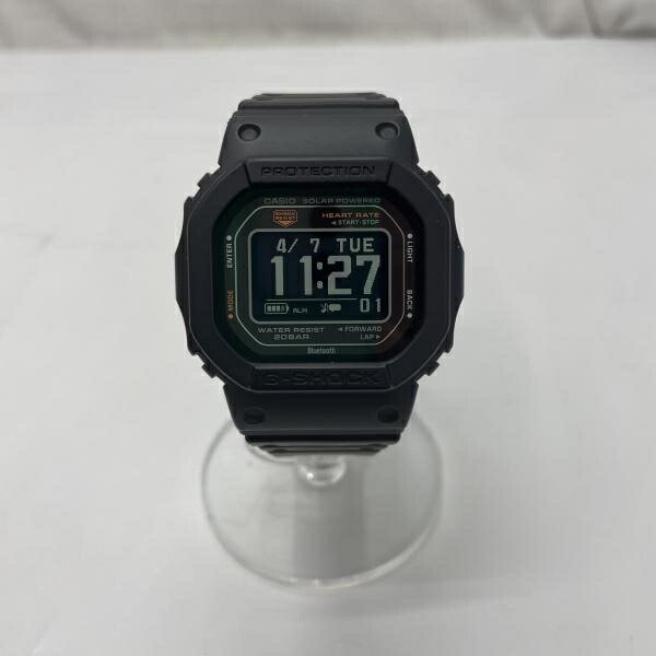 【中古】CASIO G-SHOCK 腕時計 ソーラー USB充電 DW-H5600-1JR 黒 箱あり ジーショック[91]