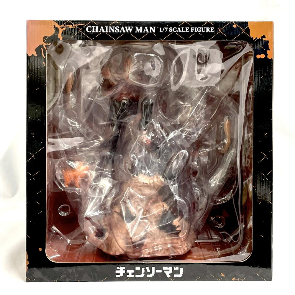 【中古】未開封)eStream 渋谷スクランブルフィギュア チェンソーマン 1/7[79]