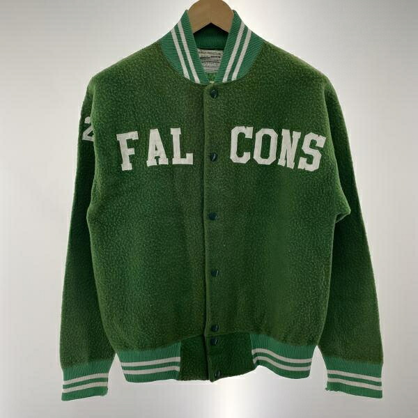 【中古】60s Champion スタジャン 大いさM 緑 プロダクツタグ はやりっ子[91]