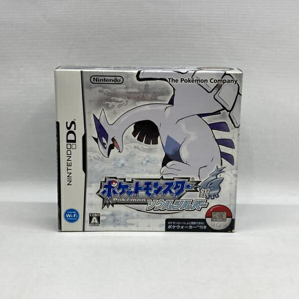 【中古】NDS）任天堂 ポケットモンスター ソウルシルバー　ポケウォーカー同梱　開封品[97]