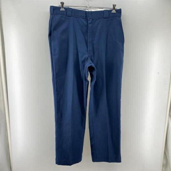 【中古】Dickies 80s USA製 細工物ズボン下 米国海軍 W38L32 ディッキーズ[24]