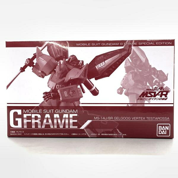 【中古】未開封）Gフレーム ゲルググ・ウェルテクス・テスタロッサ 機動戦士ガンダム[10]