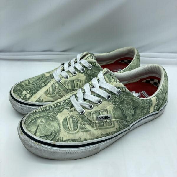 【中古】VANS×Supreme Dollar Era 大いさ25.5糎 バンズ シュプリーム[19]