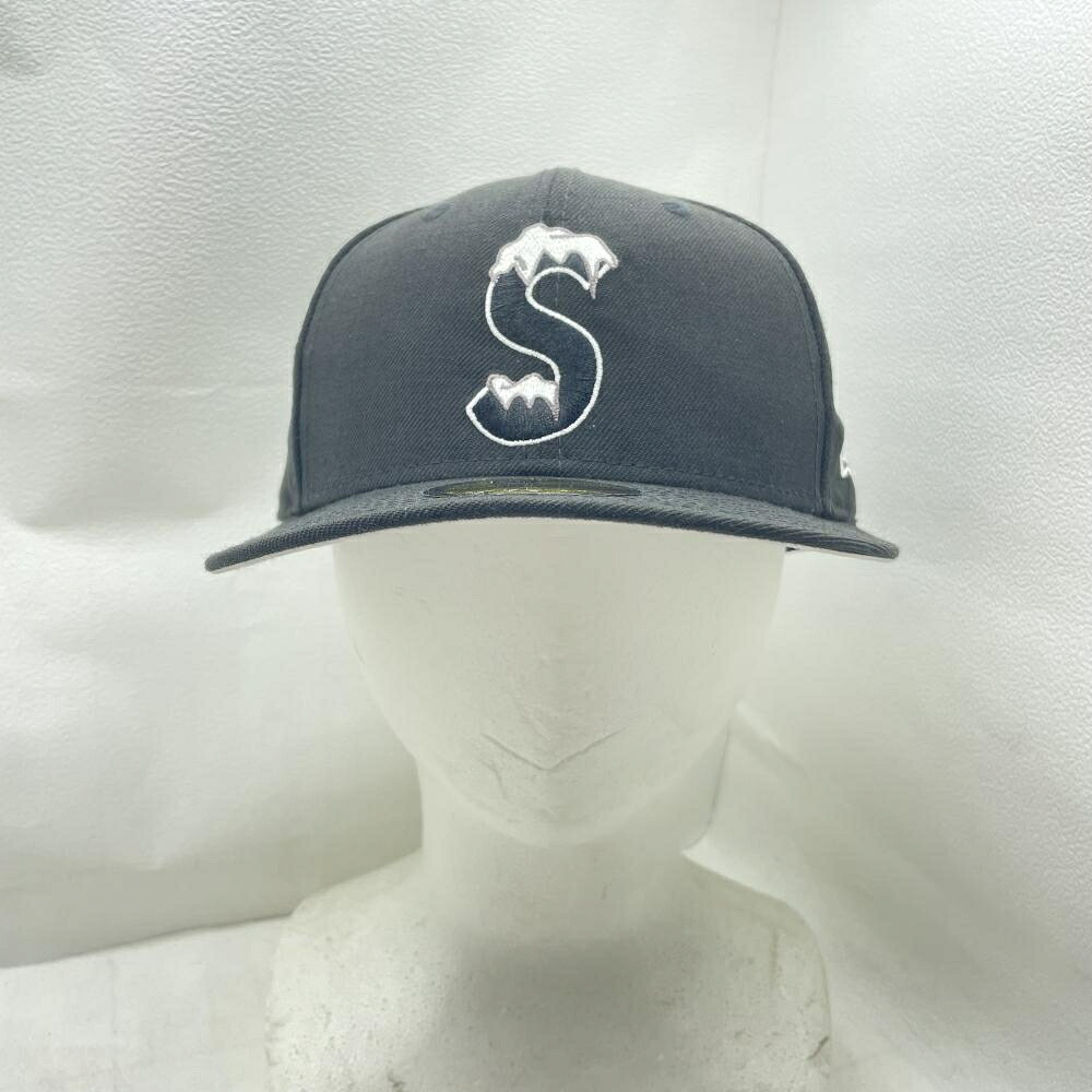 【中古】NEW ERA&times;Supreme 59FIFTY キャップ ブラック[79]｜お宝創庫