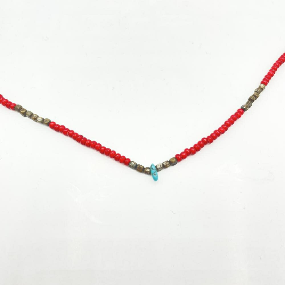 【中古】NAVAJO NAVAJO ナバホビーズ 頸飾り[79]
