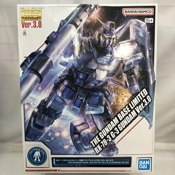 【中古】ｶﾞﾝﾀﾞﾑ）MG 1/100 ｶﾞﾝﾀﾞﾑべｰｽ限定 RX-78-3 G-3ｶﾞﾝﾀﾞﾑ Ver.3.0[22]