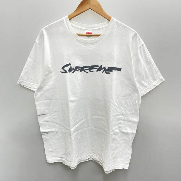 【中古】SUPREME 20AW Futura Logo Tee サイズL ホワイト[91]