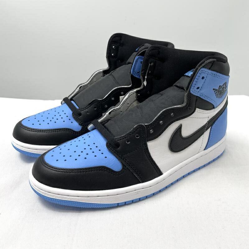 【中古】NIKE AIR JORDAN 1 RETRO HIGH OG UNC サイズ27.5cm DZ5485-400 スニーカー ブルー ブラック ホワイト ナイキ エアジョーダン1[17]