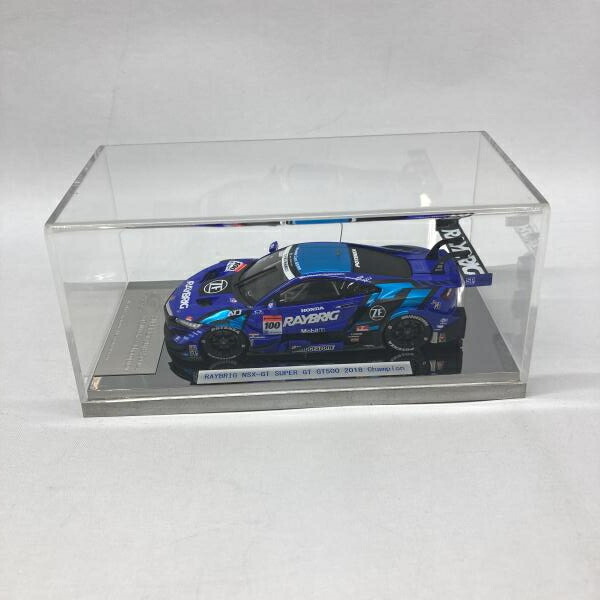【中古】エブロ 1/43 RAYBRIG NSX-GT SUPER GT GT500 2018 Champion Car #100 開封品[97]