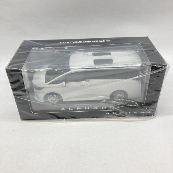 【中古】トヨタ アルファード 1/30 ダイキャスト製 プラチナホワイトパールマイカ カラーサンプル 未開封品[97]
