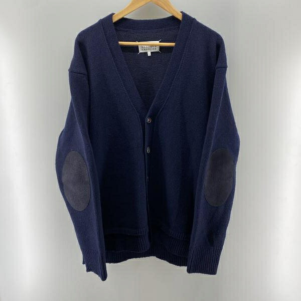 【中古】MARTIN MARGIELA 23AW エルボーパッチ 羊毛ジレー 米国海軍 大きさM SI1GP0003 マルタン・マルジェラ[24]