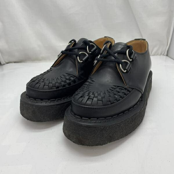 【中古】george cox 3588 GIBSON サイズ5 約25cm 黒 ジョージコックス[91]