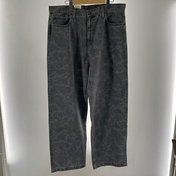 【中古】Carhartt DUCK LANDON PANT W36 黒 I033755-25F カーハート[91]