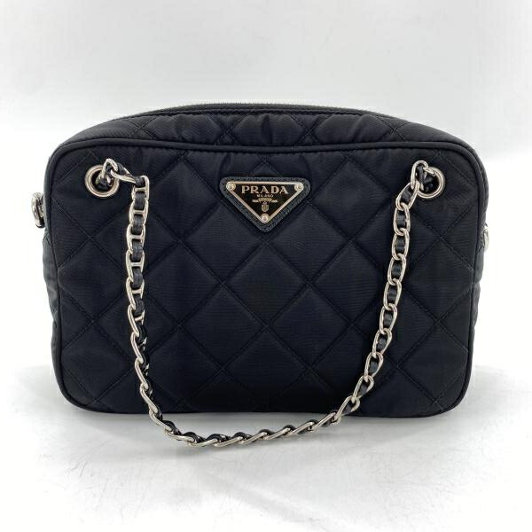 【中古】PRADA 2way御徒面子 黒いこと プラダ[10]