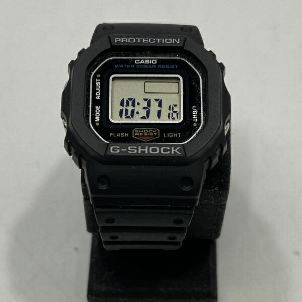 【中古】G-SHOCK nano リングウォッチ クォーツ ブラック DWN-5600-1JR ジーショック[24]
