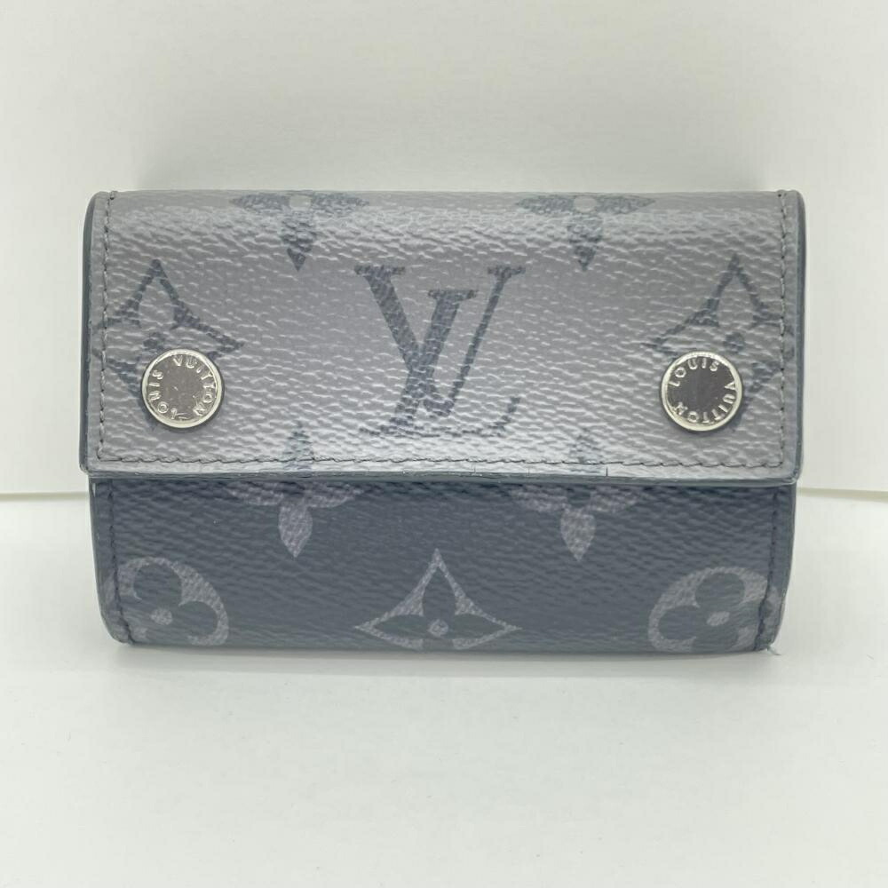 【中古】LOUIS VUITTON モノグラム・エクリプス ディスカバリーコンパクトウォレット M45417[79]