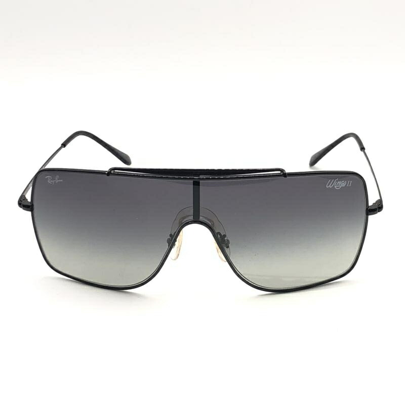 【中古】Ray Ban RB3697 WINGSII サングラス ブラック　レイバン[17]