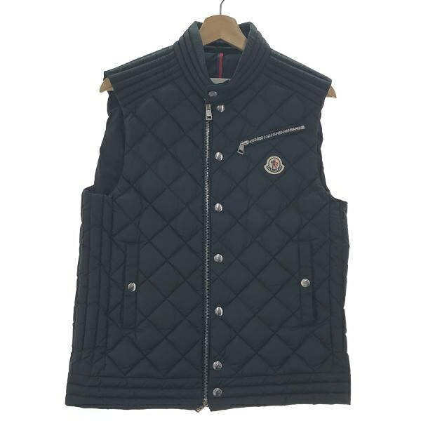 【中古】MONCLER BROMR GILET 落ちこむより良い 1 H20911A00159 68352 黒いこと モンク軌跡[10]