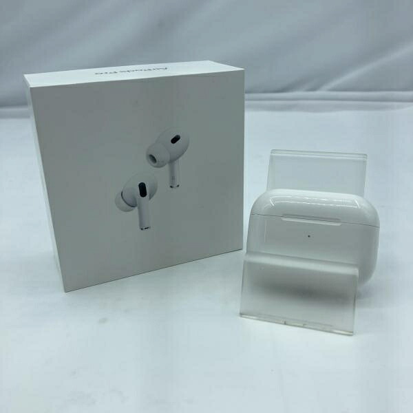 【中古】Apple AirPods Pro (第2時人) A2698 MQD83J/A ワイヤレスイヤホン 白いこと ノイズキャンセリング 2022年[19]