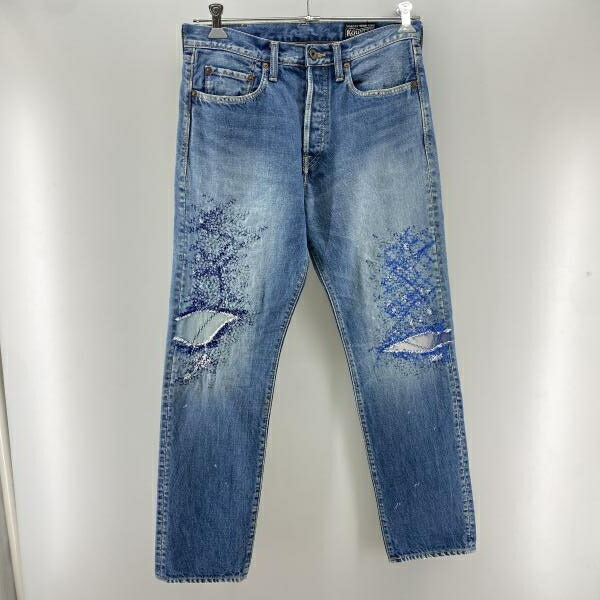 【中古】KAPITAL 14OZ デニム5P 3YEAR モンキーCISCO W32 キャピタル[24]