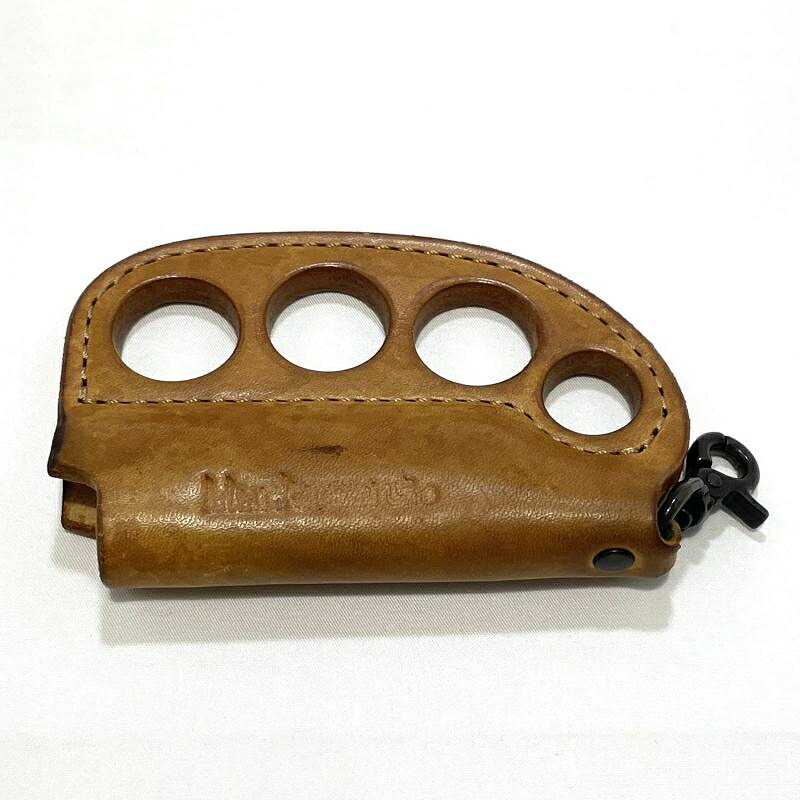 【中古】Blackmeans レザーメリケンライターケースホルダー ブラウン[19]｜お宝創庫