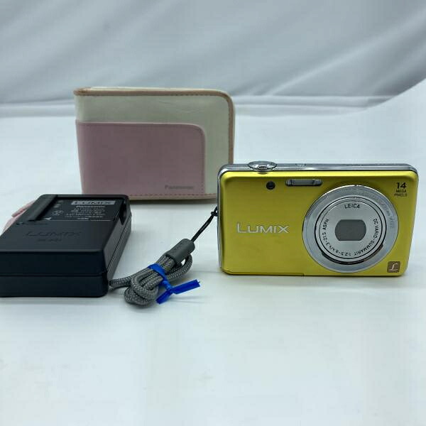 【中古】Panasonic LUMIX DMC-FH6 コンパクトデジタルカメラ イエロー 2012年[19]｜お宝創庫