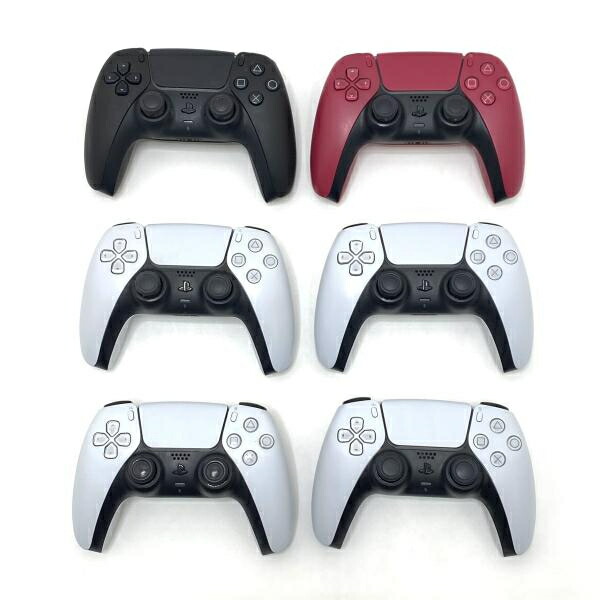 【中古】ｹﾞｰﾑOP）【ジャンク】SONY PS5 コントローラー CFI-ZCT1J×6　6個まとめ売り　動作未保証品[95]