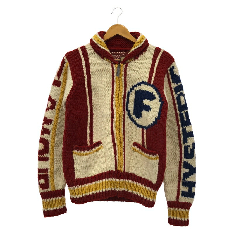 【中古】HYSTERIC GLAMOUR カウチンニットセーター F マルチ色合い ヒステリックグラマー[10]