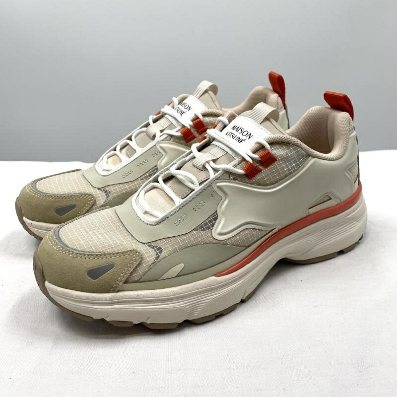 【中古】MAISON KITSUNE SORA RUNNERS SNEAKE 26珊 MM04803WQ1101 スニーカー メゾンキツネ[17]