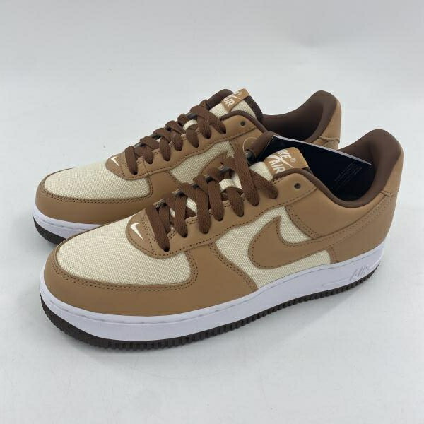 【中古】NIKE AIR FORCE 1 LOW Acorn スニーカー 27糎 DJ6395-100 赤銅色 ベージュ ナイキ[10]