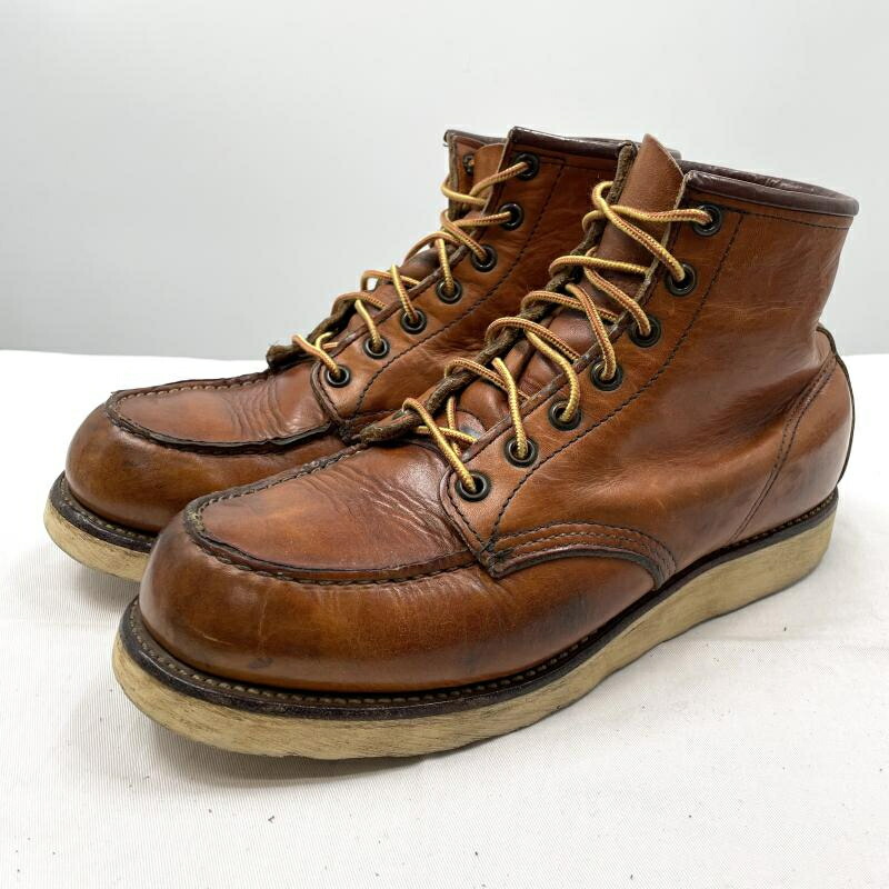 【中古】00s RED WING アイリッシュセッター 875 8h D 赤銅色 ブーツ レッドウィング[17]