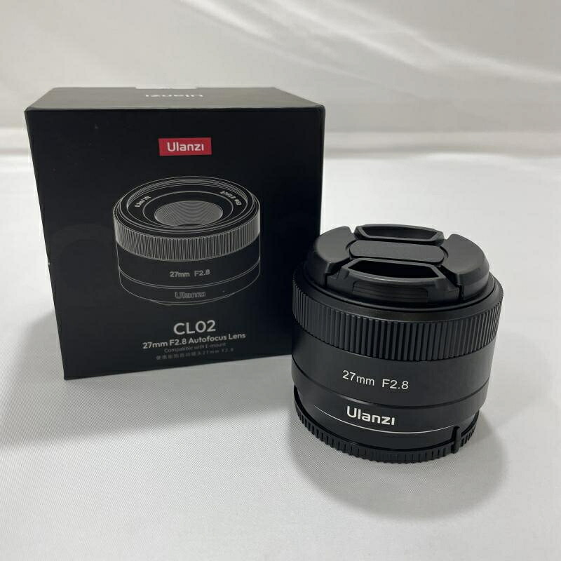 【中古】Ulanzi CL02 AF 27粍 F2.8 SONY Eマウント 写真機水晶体 黒いこと  2024年[19]