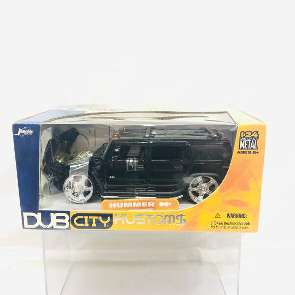 【中古】未開封※箱イタミ・褪せあり)DUB CITY KUSTOMS HUMMER H2 1/24 JADA[22]