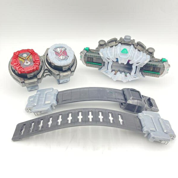 【中古】箱皆無/現況品)バンダイ DXジクウドライバー\u0026ライドウォッチホルダーセット/見せ掛けライダージオウ[6]
