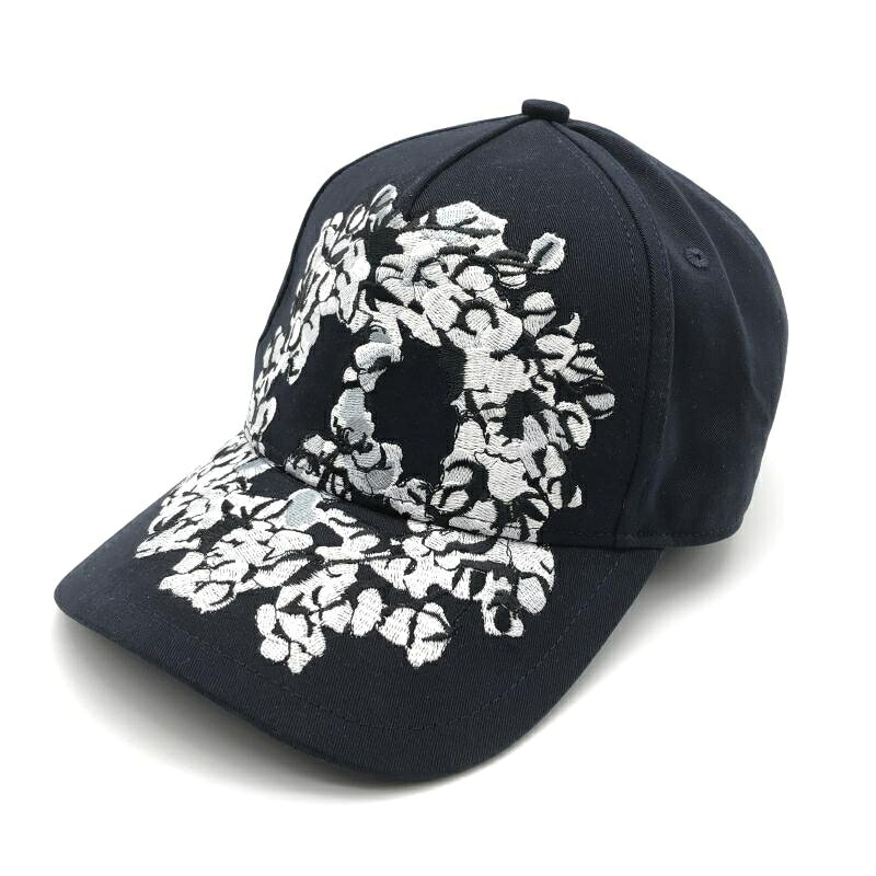 【中古】Denim Tears University Dad Hat キャップ ネイビー デニムティアーズ[10]｜お宝創庫