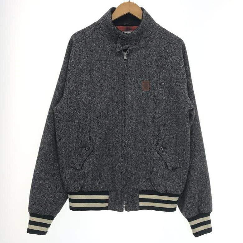 【中古】A BATHING APE &times; BARACUTA ドネガルツイード L グレー アベイシングエイプ バラクータ[10]｜お宝創庫