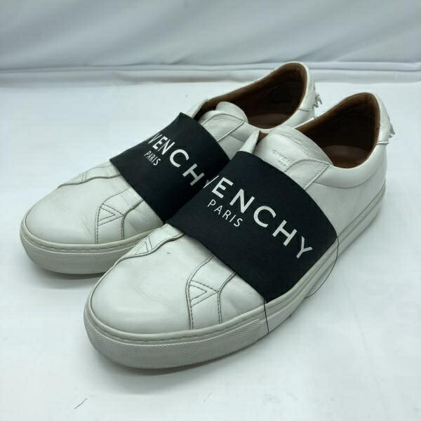 【中古】GIVENCHY レザースリッポン 42 1/2 白いこと DN 0240 ジバンシィ[19]